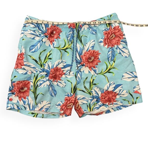 Tommy Bahama Swim Trunks Shorts Men's XL Baja Techno Floral Relax Pockets - Picture 6 of 8